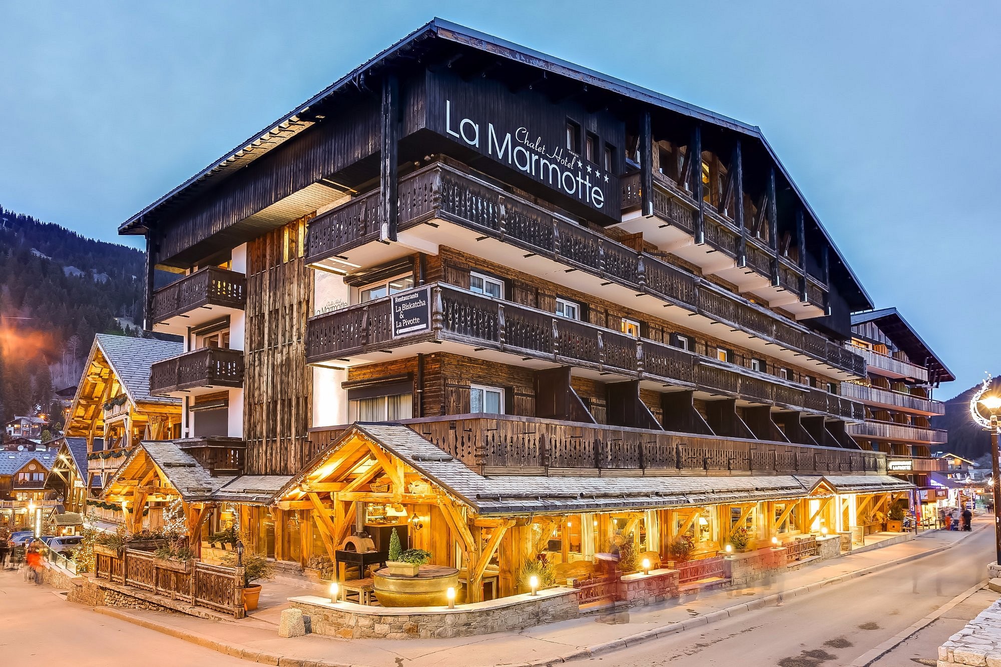 Chalet-Hôtel La Marmotte, La Tapiaz & SPA, The Originals Relais, Hôtel aux Gets