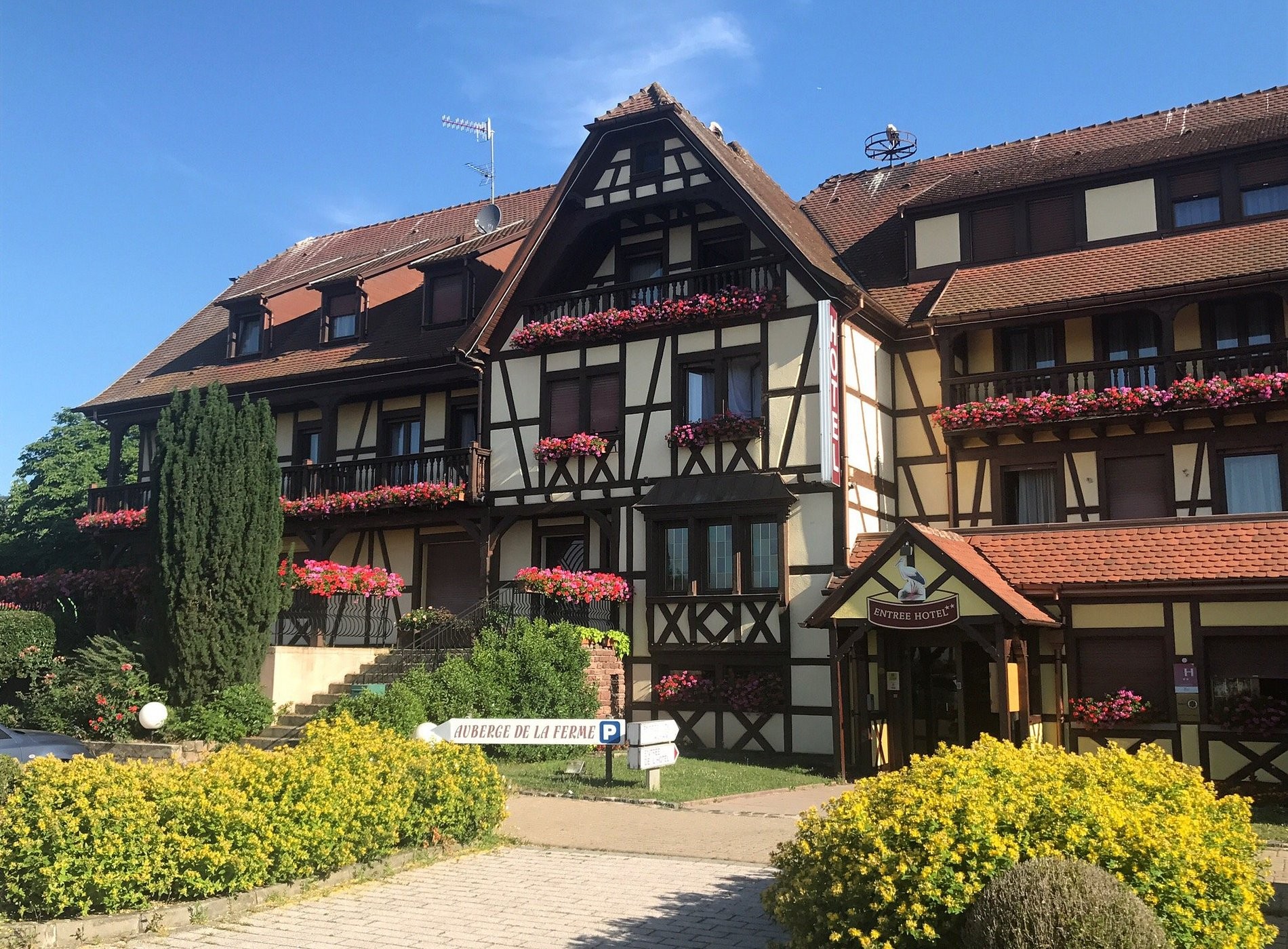 Hôtel Au Parc Des Cigognes, Hôtel à Kintzheim