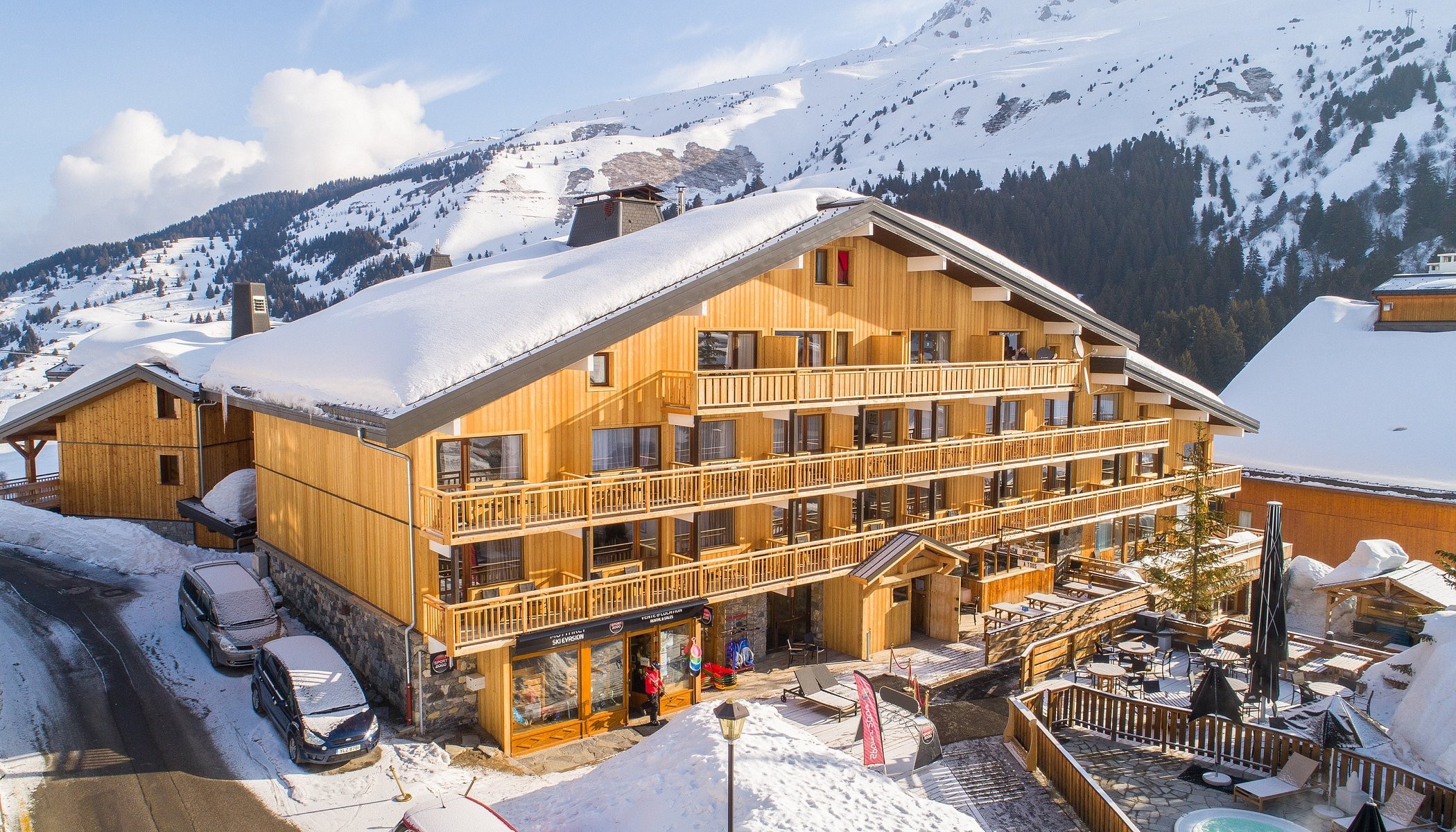 Hotel Le Mottaret, Hôtel aux Allues