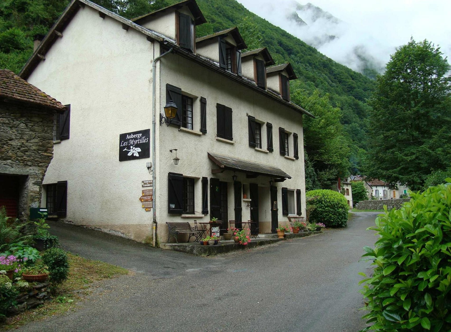 Auberge Les Myrtilles, Hôtel à Couflens