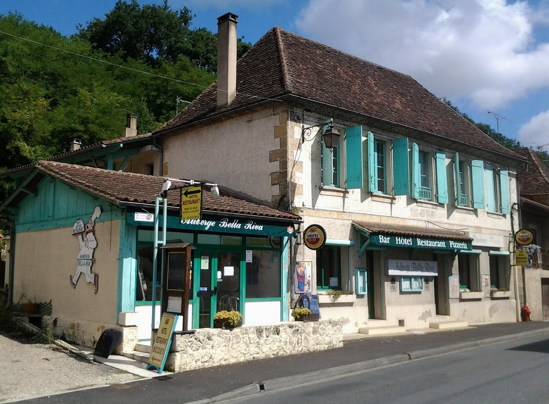 Auberge Bella Riva, Hôtel à Creysse