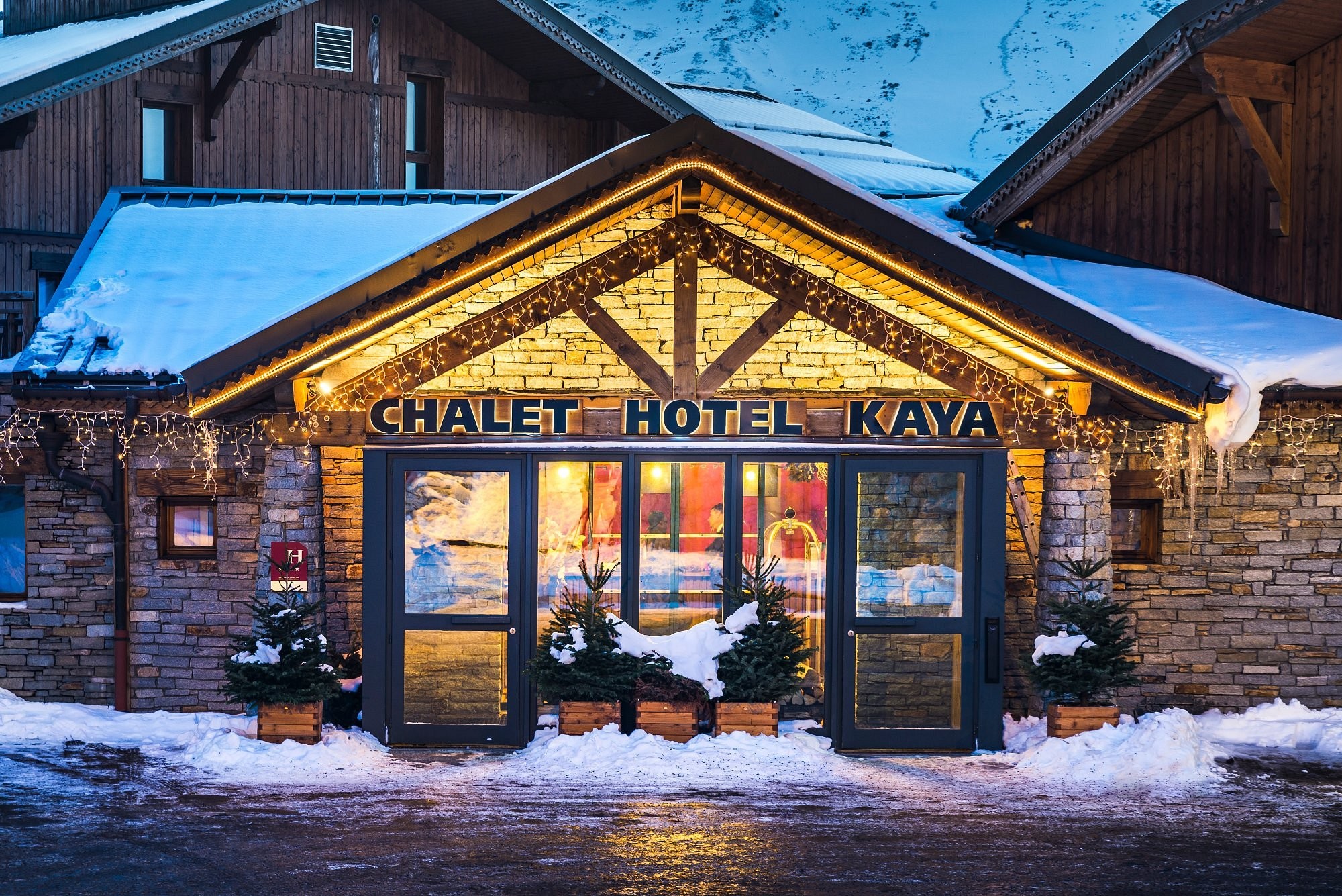 Chalet Hôtel Kaya, Hôtel aux Belleville
