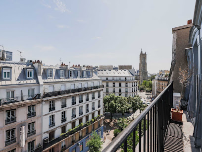 Luminous 1Bdr With A/C & Balcony - Marais / Louvre - Belvilla By Oyo Hôtel à Paris 01