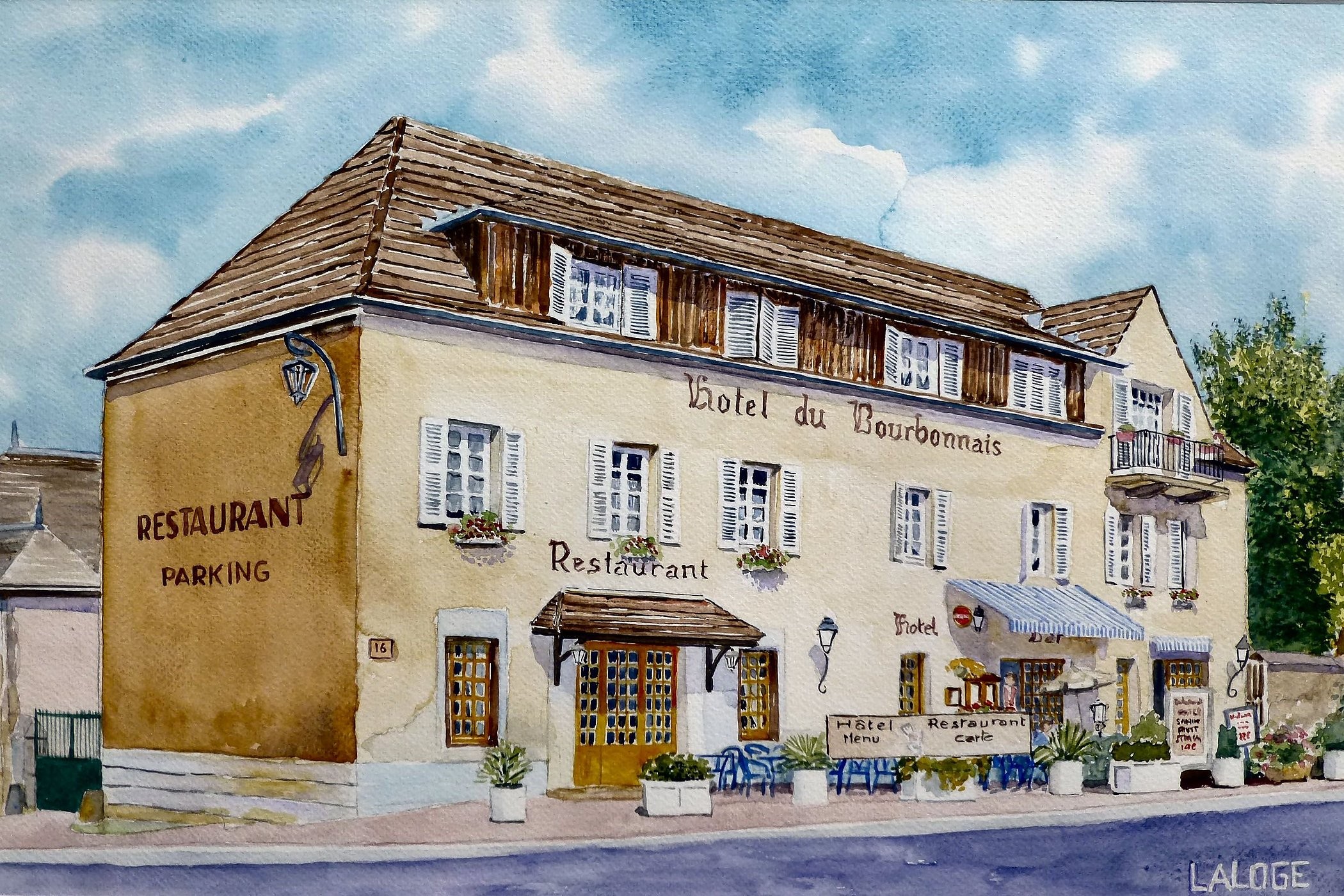 Hôtel Du Bourbonnais, Hôtel à Lapalisse