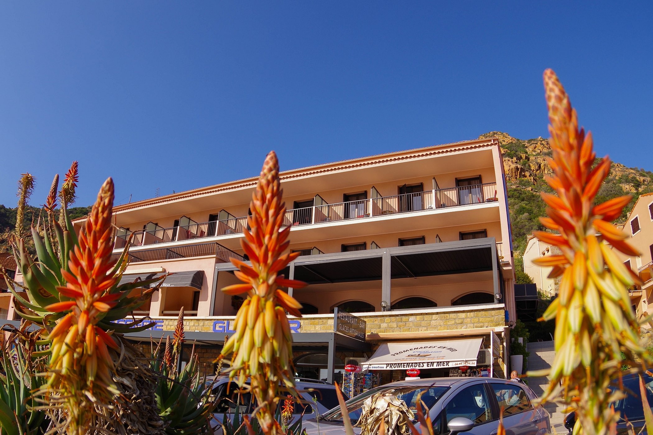 Hôtel Les Flots Bleus, Hôtel à Ota